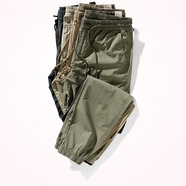 summer corset casual pants men's trend thin quick drying sports pants loose elastic waist drawstring pencil pants, Blue
summer corset casual pants men's trend thin quick drying sports pants loose elastic waist drawstring pencil pants, Blue