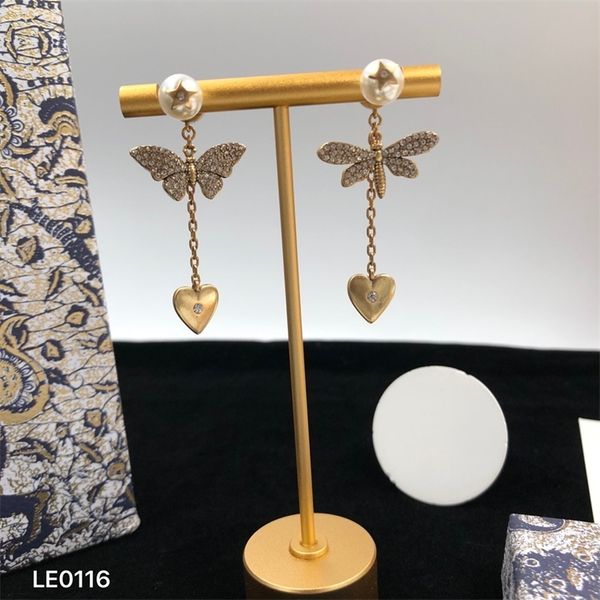 70% off clearance sale 21 new butterfly love pearl full diamond super fairy sweet wind simple classic fashion earrings, Golden
70% off clearance sale 21 new butterfly love pearl full diamond super fairy sweet wind simple classic fashion earrings, Golden