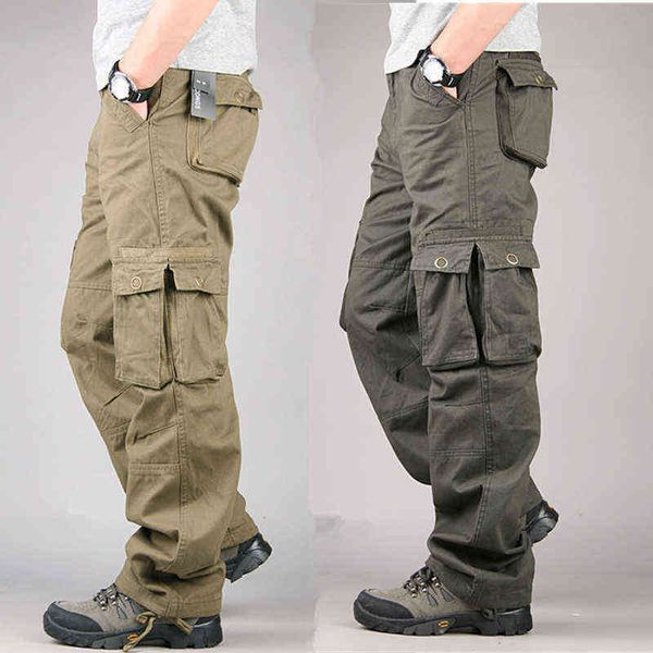 men jeans men's cargo pants multi pockets military style tactical cotton solid color outwear straight casual trousers for men 22 1222, Black
men jeans men's cargo pants multi pockets military style tactical cotton solid color outwear straight casual trousers for men 22 1222, Black