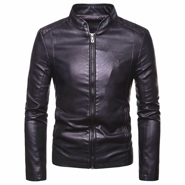 men autumn motorcycle causal pu leather warm jacket coat men spring fashion masculinas windproof jacket overcoat men 201127, Black;brown
men autumn motorcycle causal pu leather warm jacket coat men spring fashion masculinas windproof jacket overcoat men 201127, Black;brown