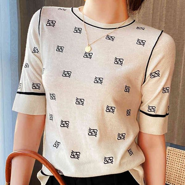 women's hoodies sweatshirts summer thin silk material full piece embroidery letters short knit sleeved women, Black
women's hoodies sweatshirts summer thin silk material full piece embroidery letters short knit sleeved women, Black