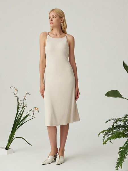 motf premium rayon ribbed slip dress 51gj#, Black;gray
motf premium rayon ribbed slip dress 51gj#, Black;gray