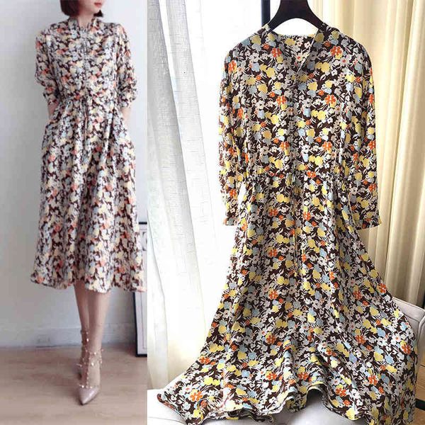 casual dresses p420450 22 mm printed silk 100 waist dress women's pure original, Black;gray
casual dresses p420450 22 mm printed silk 100 waist dress women's pure original, Black;gray