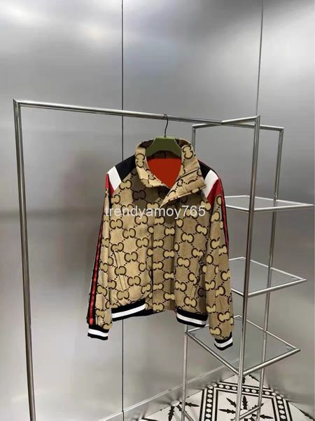 women's jackets early spring stand collar lettered print contrast loose casual jacket men's and women's fashion, Black;brown
women's jackets early spring stand collar lettered print contrast loose casual jacket men's and women's fashion, Black;brown