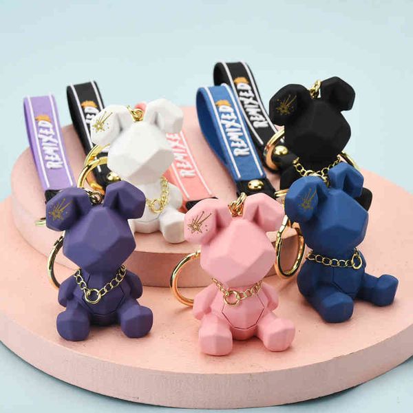 keychains creative cartoon resin cut rabbit girl key lovely fashion car bag pendant, Silver
keychains creative cartoon resin cut rabbit girl key lovely fashion car bag pendant, Silver