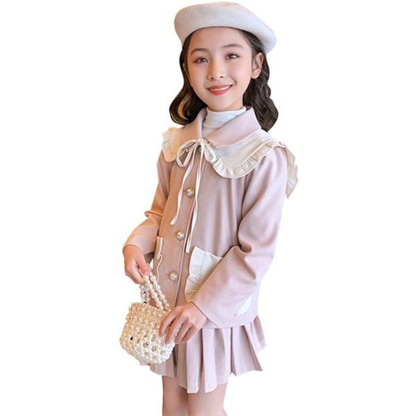clothing sets girls clothes jacket + skirt children's for casual style spring autumn costume, White
clothing sets girls clothes jacket + skirt children's for casual style spring autumn costume, White