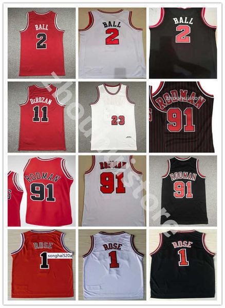 2 lonzo ball zach 8 lavine basketball jersey derrick 1 rose 11 demar derozan mens 23 dennis 91 rodman scottie 33 pippen red white jerseys, Black;red
2 lonzo ball zach 8 lavine basketball jersey derrick 1 rose 11 demar derozan mens 23 dennis 91 rodman scottie 33 pippen red white jerseys, Black;red