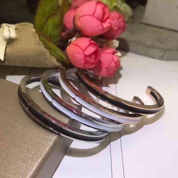 selling designer bracelet bulga bangle jewelry ceramic inlay open bracelets for men and women valentine's day gifts, Black
selling designer bracelet bulga bangle jewelry ceramic inlay open bracelets for men and women valentine's day gifts, Black