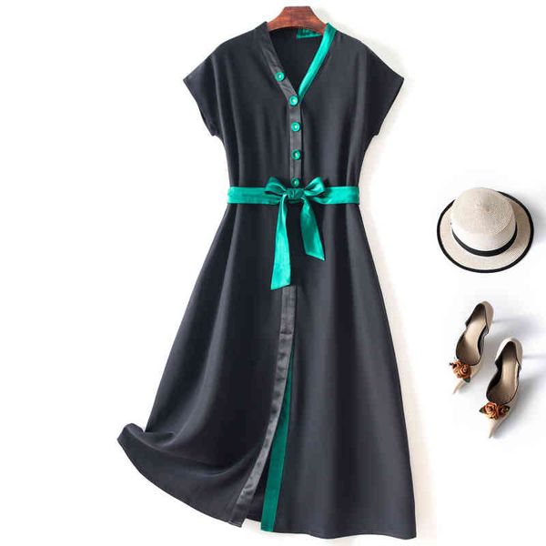 casual dresses discount original order foreign trade export mall cut standard big brand special price high-end summer v-neck single breasted, Black;gray
casual dresses discount original order foreign trade export mall cut standard big brand special price high-end summer v-neck single breasted, Black;gray