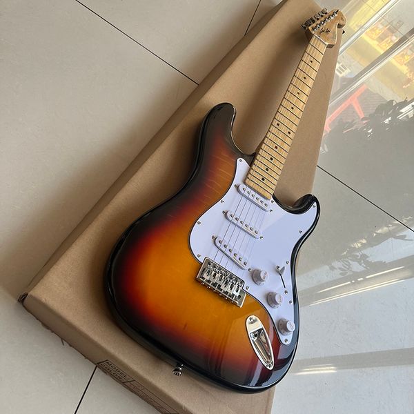 famous st electric guitar, quality pickup, vibrato system, comfortable feel, good timbre, delivery to home
famous st electric guitar, quality pickup, vibrato system, comfortable feel, good timbre, delivery to home