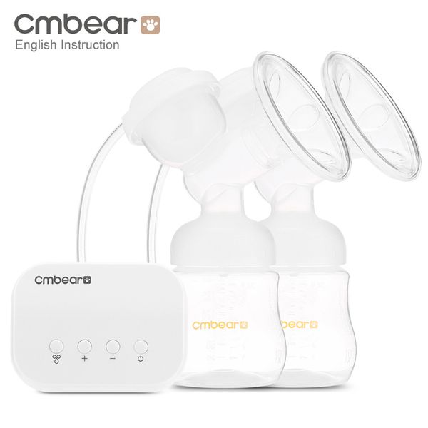 cmbear fashion style smart electric breast pump powerful nipple suction infantil usb breast pump with baby milk bottle 220714
cmbear fashion style smart electric breast pump powerful nipple suction infantil usb breast pump with baby milk bottle 220714