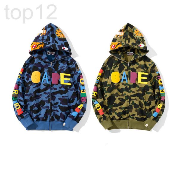 men's hoodies & sweatshirts designer 2021 new fashion brand co branded tiger head shark foam printed hooded cardigan sweater jacket 5h3, Black
men's hoodies & sweatshirts designer 2021 new fashion brand co branded tiger head shark foam printed hooded cardigan sweater jacket 5h3, Black