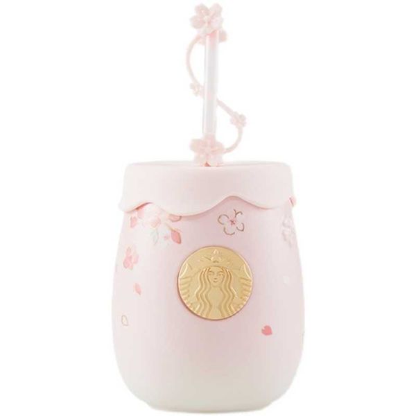 new starbucks cup colorful ceramic straw pink maiden heart milk bottle with dust plug
new starbucks cup colorful ceramic straw pink maiden heart milk bottle with dust plug