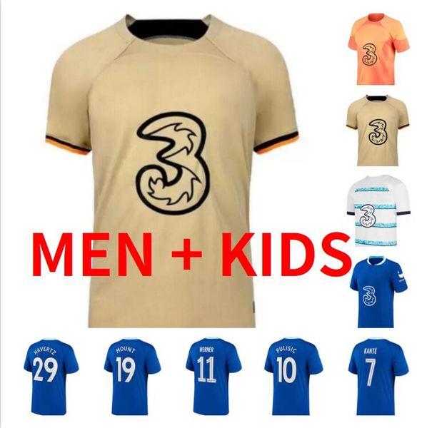 22/23 sterling cfc soccer jerseys pulisic mount havertz ziyech chilwell 2022 2023 football shirt men kids kits werner hudson odoi kante jame, Black;yellow
22/23 sterling cfc soccer jerseys pulisic mount havertz ziyech chilwell 2022 2023 football shirt men kids kits werner hudson odoi kante jame, Black;yellow