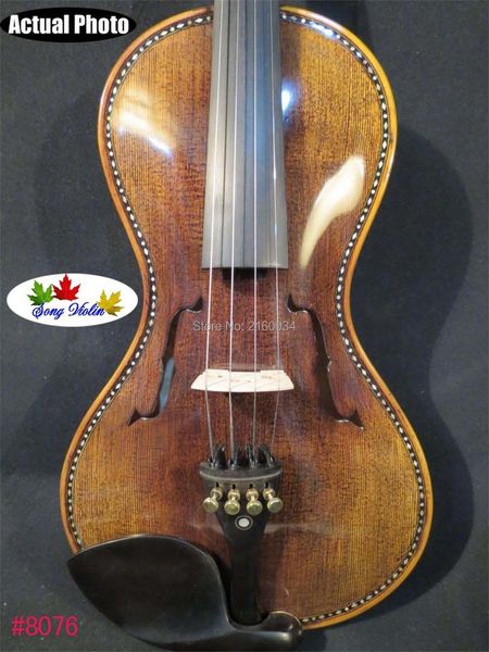 baroque style song brand concert special violin 4/4,powerful sound #8076