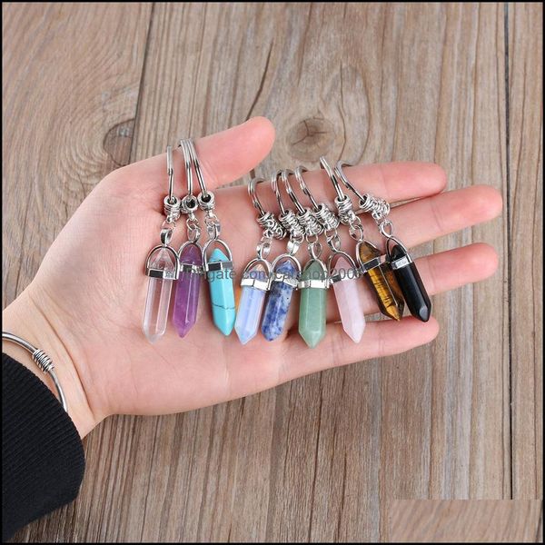 key rings jewelry natural stone keychain opal crystal colorf chains healing car decor keyrings keyholder for women men drop delivery 2021 eu, Slivery;golden
key rings jewelry natural stone keychain opal crystal colorf chains healing car decor keyrings keyholder for women men drop delivery 2021 eu, Slivery;golden