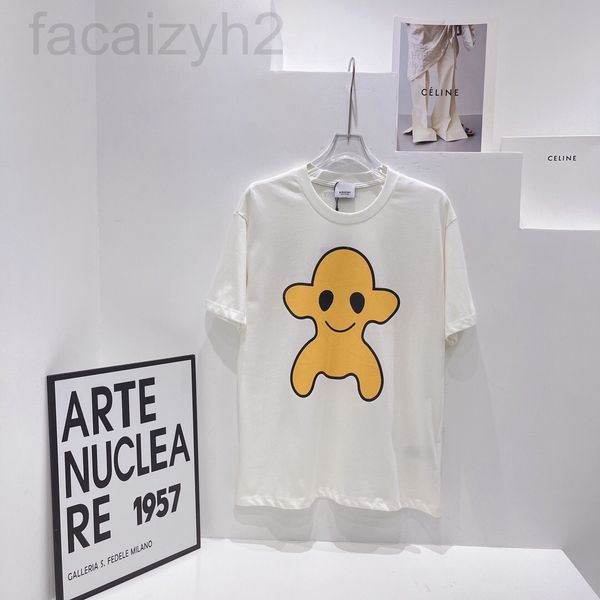 women's t-shirt designer chaopai 22 early spring new funny cartoon animation yellow starfish print cute age reduction casual short slee, White
women's t-shirt designer chaopai 22 early spring new funny cartoon animation yellow starfish print cute age reduction casual short slee, White