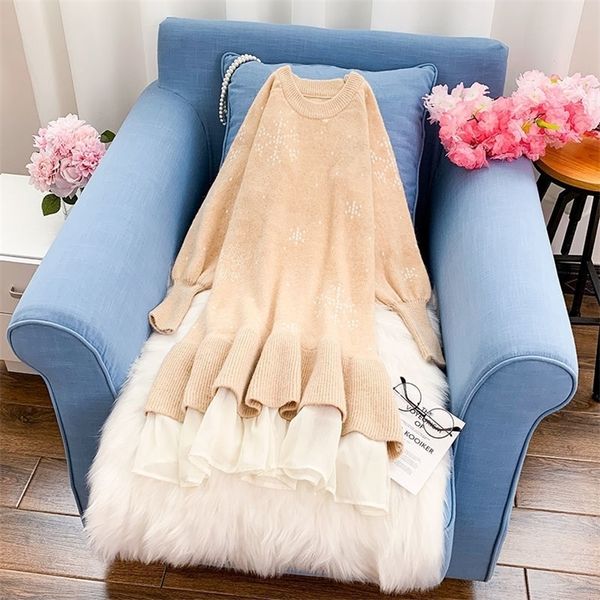 woman winter sweater plus size women's clothing new foreign fat sister covered belly was thin fashion sweater dress female 201008, Black;gray
woman winter sweater plus size women's clothing new foreign fat sister covered belly was thin fashion sweater dress female 201008, Black;gray