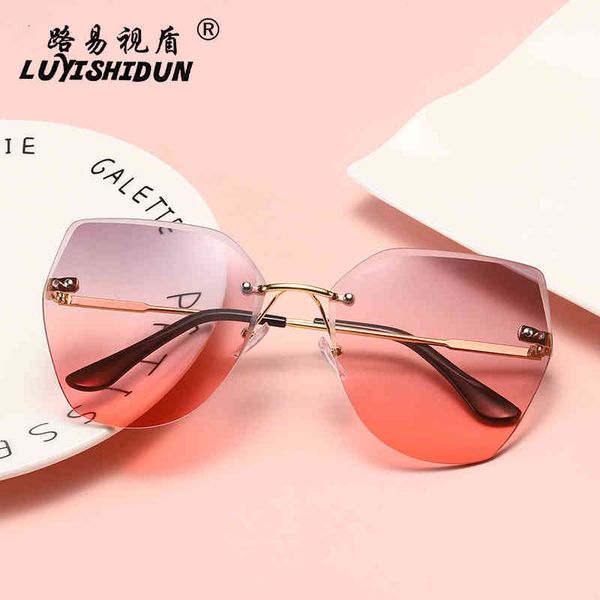 sunglasses metal frameless trimming polygon colorful ocean sunglasses fashion women's c0o0, White;black
sunglasses metal frameless trimming polygon colorful ocean sunglasses fashion women's c0o0, White;black