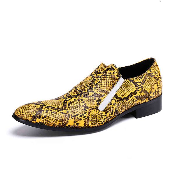 dress shoes autumn winter cowhide snake pattern men's shoes pointed slim business casual wedding, Black
dress shoes autumn winter cowhide snake pattern men's shoes pointed slim business casual wedding, Black