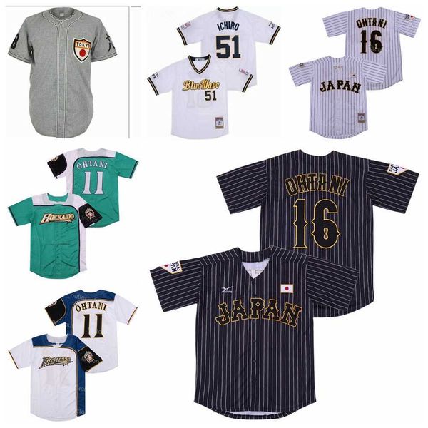 men moive japan baseball 16 shohei ohtani jersey hokkaido nippon ham fighters orix blue wave 51 ichiro suzuki tokyo kyojin 1936 kyojin sewin, Black
men moive japan baseball 16 shohei ohtani jersey hokkaido nippon ham fighters orix blue wave 51 ichiro suzuki tokyo kyojin 1936 kyojin sewin, Black