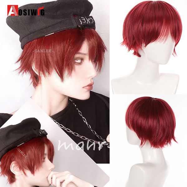 costume accessories aosi short male wig synthetic blonde natural false fake straight hair with bangs cosplay anime daily wigs for men heat r, Silver
costume accessories aosi short male wig synthetic blonde natural false fake straight hair with bangs cosplay anime daily wigs for men heat r, Silver