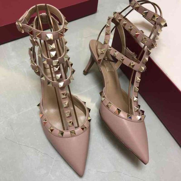 designer 6cm sandals women high heel genuine leather wedding shoes with rivets black/nude classics 35-43 8cfq p8fv
designer 6cm sandals women high heel genuine leather wedding shoes with rivets black/nude classics 35-43 8cfq p8fv