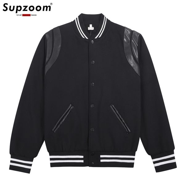 arrival fashion bomber jacket men rib sleeve cotton casual baseball uniform collar coat autumn and winter spliced short 220816, Black;brown
arrival fashion bomber jacket men rib sleeve cotton casual baseball uniform collar coat autumn and winter spliced short 220816, Black;brown