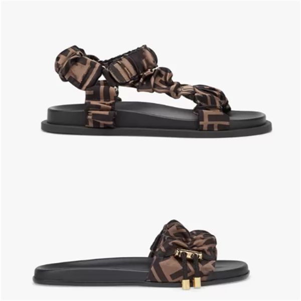 slippers designer print women's feel brown satin sandals silk scarf fabric comfortable soft flat beach shoes sandals loafers upper with, Black
slippers designer print women's feel brown satin sandals silk scarf fabric comfortable soft flat beach shoes sandals loafers upper with, Black