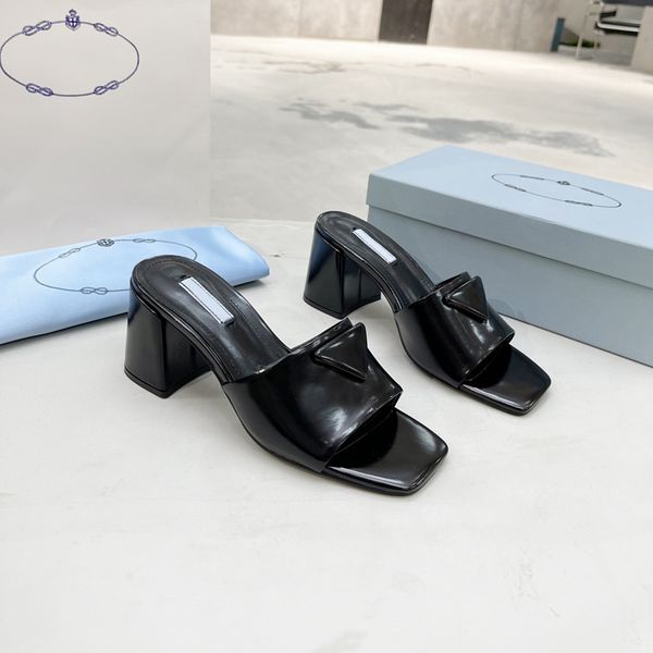 brushed leather chunky heeled slides woman slipper designers mid heels wedge summer dress mules sandals lady classic wedding footwear casual, Black
brushed leather chunky heeled slides woman slipper designers mid heels wedge summer dress mules sandals lady classic wedding footwear casual, Black