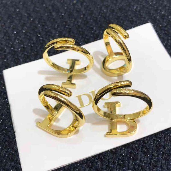 fashion trend new ladies luxury brand designer wholesale d home diamond inlaid letter opening simple men's and women's adjustable, Silver
fashion trend new ladies luxury brand designer wholesale d home diamond inlaid letter opening simple men's and women's adjustable, Silver