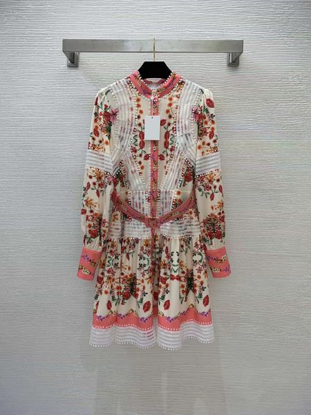 milan runway dresses 2022 spring summer stand collar lantern sleeve print women's designer sundress brand same style dress 0427-4, Black
milan runway dresses 2022 spring summer stand collar lantern sleeve print women's designer sundress brand same style dress 0427-4, Black