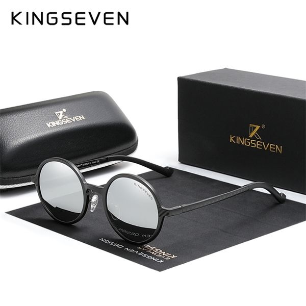 kingseven men's glasses polarized steampunk round sunglasses retro women sun for vintage style 220407, White;black
kingseven men's glasses polarized steampunk round sunglasses retro women sun for vintage style 220407, White;black