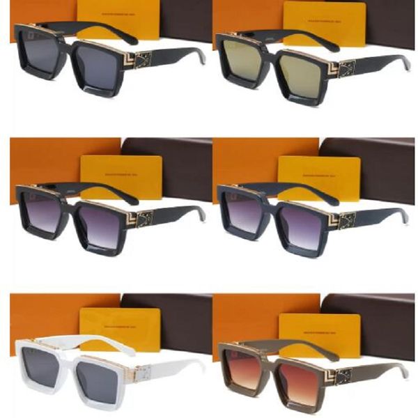 luxury millionaires designer sunglasses for mens women men's and women's plate full frame selling famous brand sunglasses, White;black
luxury millionaires designer sunglasses for mens women men's and women's plate full frame selling famous brand sunglasses, White;black