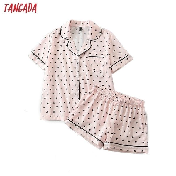 tangada summer women sweet pink heart print shorts set suit 2 piece set shirt and shorts hy234 210331, Gray
tangada summer women sweet pink heart print shorts set suit 2 piece set shirt and shorts hy234 210331, Gray