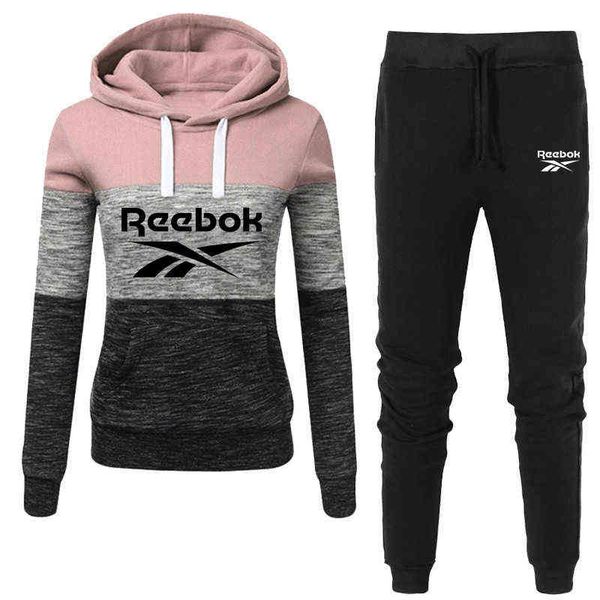 women's sportswear 2 piece set pullover hoodie+trousers sports suit autumn 220421, Black
women's sportswear 2 piece set pullover hoodie+trousers sports suit autumn 220421, Black