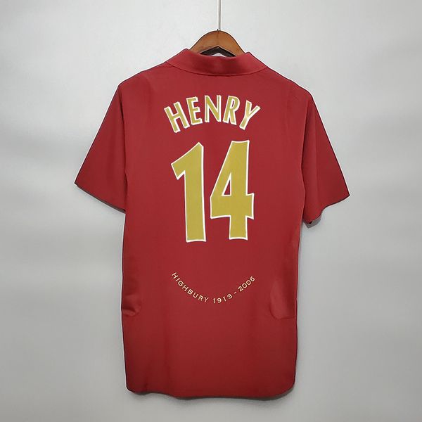 retro 2005/06 henry bergkamp van persie soccer jerseys highbury vintage shirt classic kit, Black;yellow
retro 2005/06 henry bergkamp van persie soccer jerseys highbury vintage shirt classic kit, Black;yellow