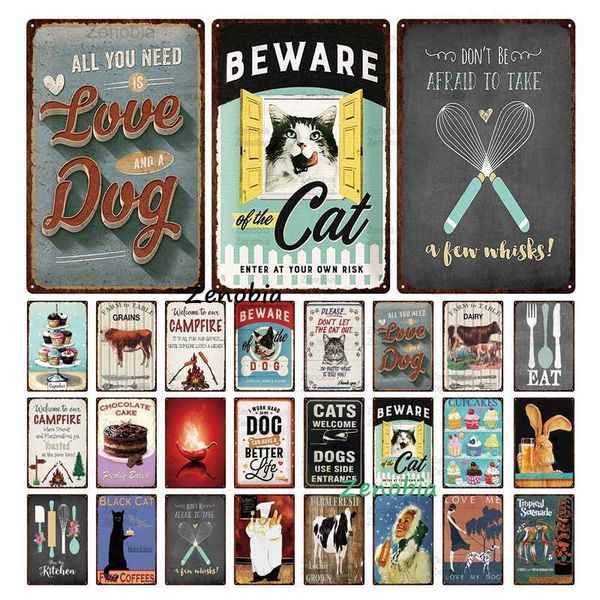 vintage love dog metal signs beware cat poster retro plates sign warning fallout metal plaque farmhouse wall decoration
vintage love dog metal signs beware cat poster retro plates sign warning fallout metal plaque farmhouse wall decoration