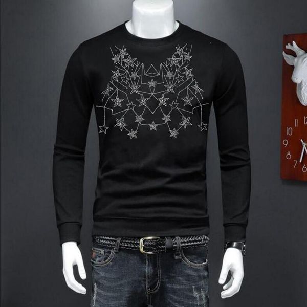 men sweatshirts fashion rhinestone winter long sleeve casual comfortable hoody grade designer dropshipping 156, Black
men sweatshirts fashion rhinestone winter long sleeve casual comfortable hoody grade designer dropshipping 156, Black
