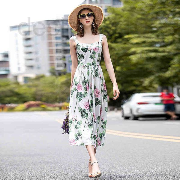 casual dresses designer spring and summer new print temperament slim waist vest suspender holiday dress women's wear 5iu4, Black;gray
casual dresses designer spring and summer new print temperament slim waist vest suspender holiday dress women's wear 5iu4, Black;gray