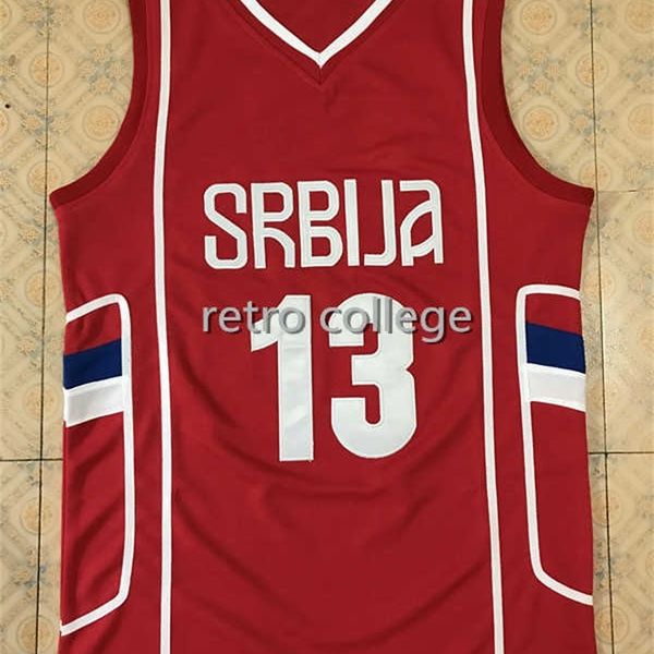 sjzl98 13 miroslav raduljica camiseta canotta serbia eurobasket basketball jersey stitched custom any number and name jerseys, Black
sjzl98 13 miroslav raduljica camiseta canotta serbia eurobasket basketball jersey stitched custom any number and name jerseys, Black