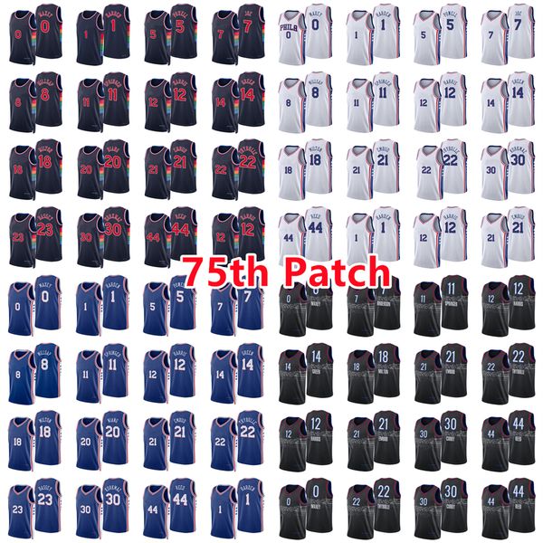 printed 75th patch city basketball jerseys james harris embiid green korkmaz niang maxey thybulle springer milton reed joe bassey powell bro, Black;red
printed 75th patch city basketball jerseys james harris embiid green korkmaz niang maxey thybulle springer milton reed joe bassey powell bro, Black;red