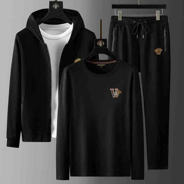 men's tracksuits sports suit men's spring and autumn large round neck two-piece leisure sweater sportswear 2076# xlae, Gray
men's tracksuits sports suit men's spring and autumn large round neck two-piece leisure sweater sportswear 2076# xlae, Gray