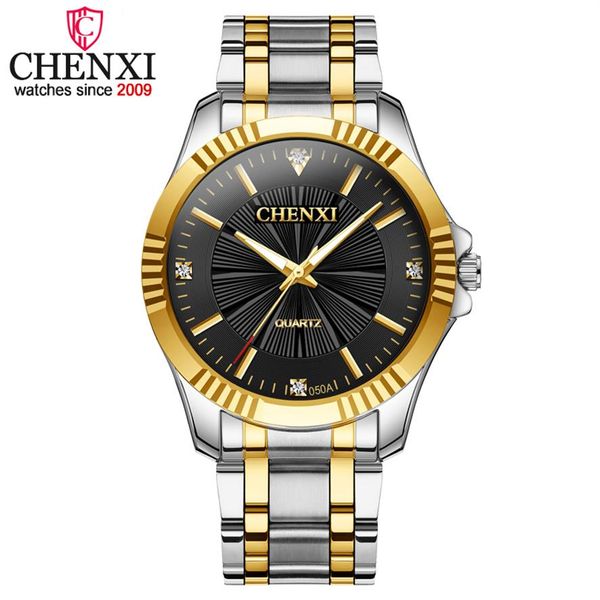 chenxi men watch brand luxury fashion business quartz watches men's full steel waterproof golden clock relogio masculino244k, Slivery;brown
chenxi men watch brand luxury fashion business quartz watches men's full steel waterproof golden clock relogio masculino244k, Slivery;brown