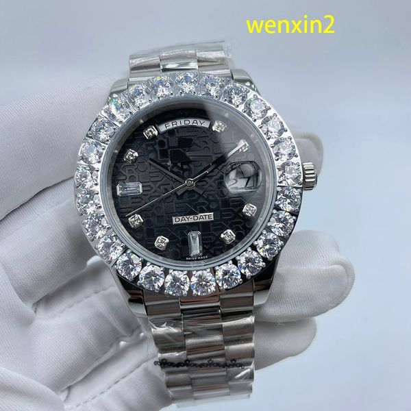 classic men watch luxury 36mm mechanical automatic stainless steel border with large drilled 69 nail computer grain face, Slivery;brown
classic men watch luxury 36mm mechanical automatic stainless steel border with large drilled 69 nail computer grain face, Slivery;brown