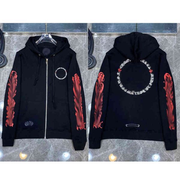 fashion brand men's jackets designer luxury zipper sweatshirts horseshoe cross print ch hoodies men women coat casual pullover loose h, Black;brown
fashion brand men's jackets designer luxury zipper sweatshirts horseshoe cross print ch hoodies men women coat casual pullover loose h, Black;brown