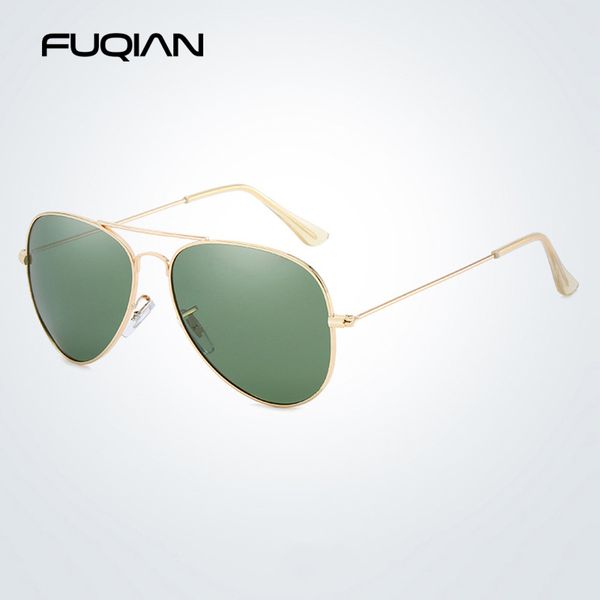 fuqian classic pilot men sunglasses polarized vintage metal ray sun glasses women mirror colors driving male shades uv400, White;black
fuqian classic pilot men sunglasses polarized vintage metal ray sun glasses women mirror colors driving male shades uv400, White;black