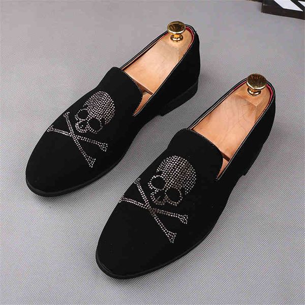 dress shoes luxury men's designer pirate skull gentleman flats shoes fashion casual charm wedding dress prom footwear 22m9, Black
dress shoes luxury men's designer pirate skull gentleman flats shoes fashion casual charm wedding dress prom footwear 22m9, Black