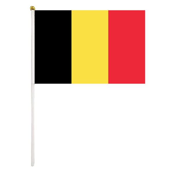 belgium flag 14x21cm 2022 qatar world cup hand waving flag fans cheering flags with plastic flagpole for activity parade sports home decor
belgium flag 14x21cm 2022 qatar world cup hand waving flag fans cheering flags with plastic flagpole for activity parade sports home decor