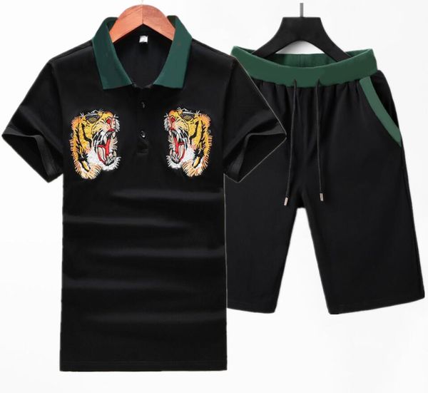 designer tracksuit for mens letters tiger embroidery track suits fashion sportsuit short sleeved polos jogger pants suits black white, Gray
designer tracksuit for mens letters tiger embroidery track suits fashion sportsuit short sleeved polos jogger pants suits black white, Gray